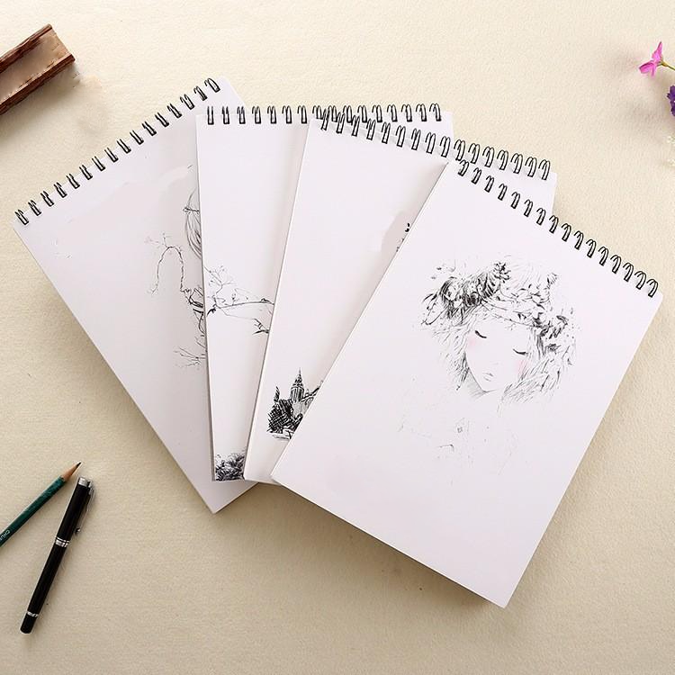 Kawaii Sketchbook A4 Blank Notebook - KawaiiMerch.com