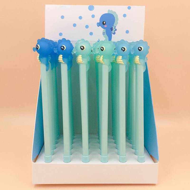 Kawaii Seahorse Stationery Gel Pen For Kids Kawaii Seahorse Stationery Gel Pen For Kids