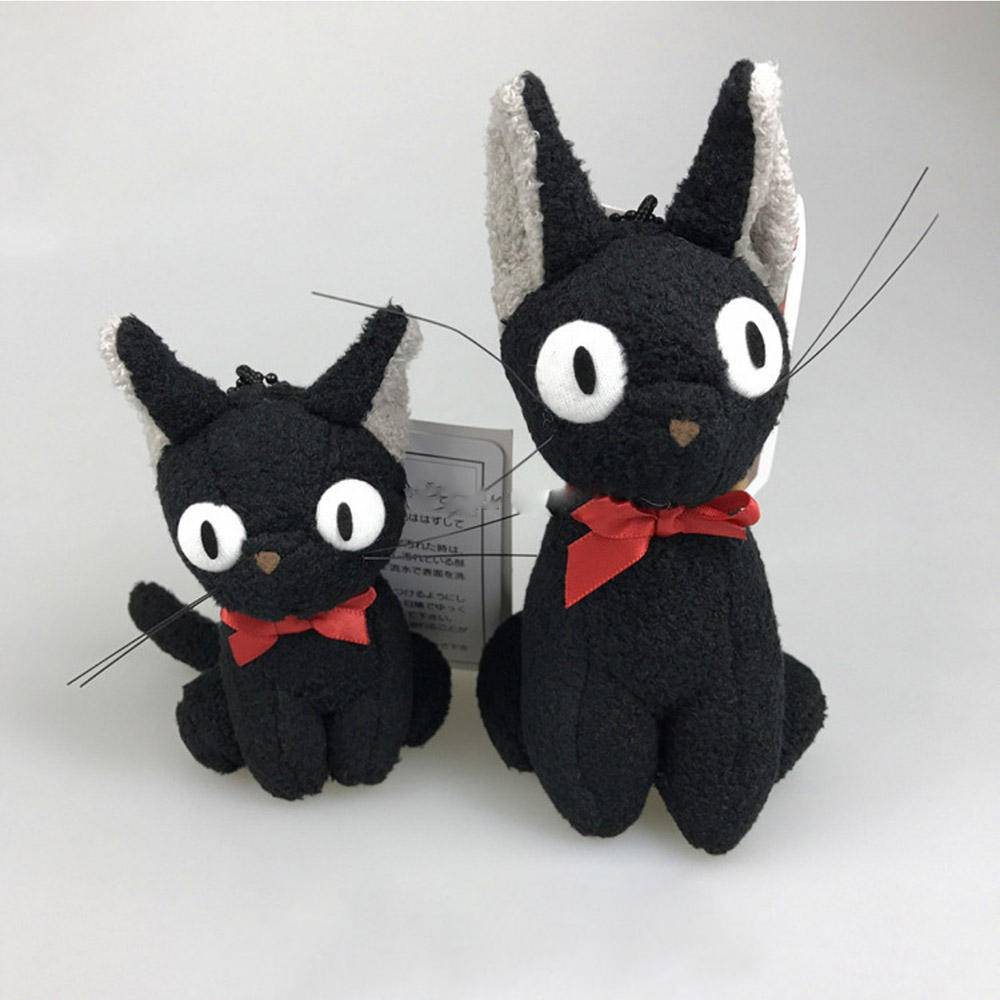 Black Jiji Cat Kiki’s Plush Doll Keychain – Kawaii Store – Kawaiimerch 