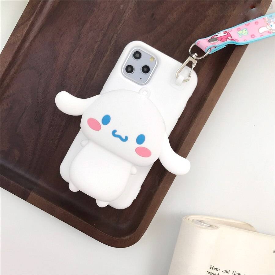 Cartoon My Melody Wallet Phone Case for iPhone Cartoon My Melody Wallet Phone Case for iPhone