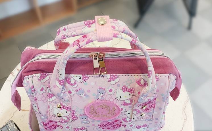 Cartoon Hello Kitty My Melody Printed Travel Bag