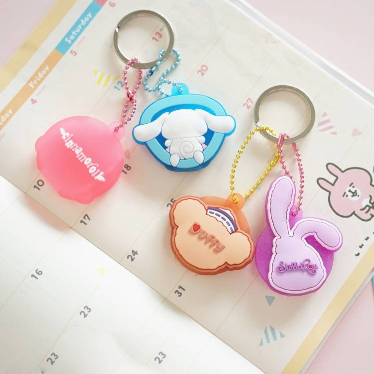 Cinnamoroll Shirlymay Keychain Holder Bag Kawaii Store KawaiiMerch