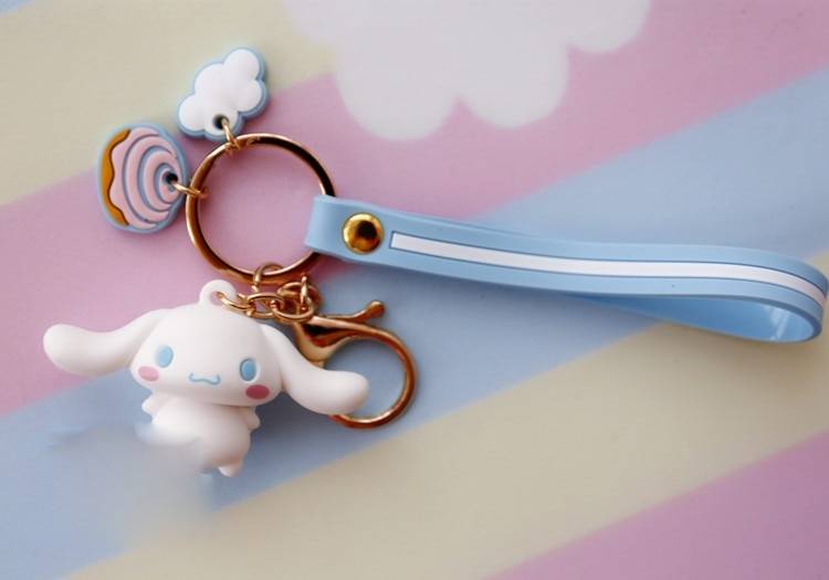Sanrio Series My Melody/Cinnamoroll Dog Keychain