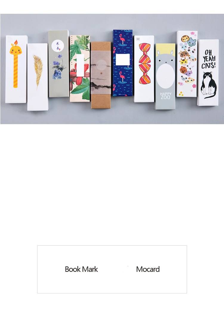 Kawaii Cartoon Mohamm Style Stationery Bookmark Ruler