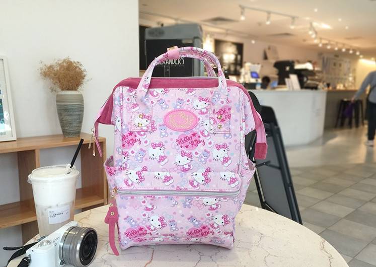 Cartoon Hello Kitty My Melody Printed Travel Bag