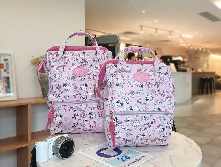 Cartoon Hello Kitty My Melody Printed Travel Bag