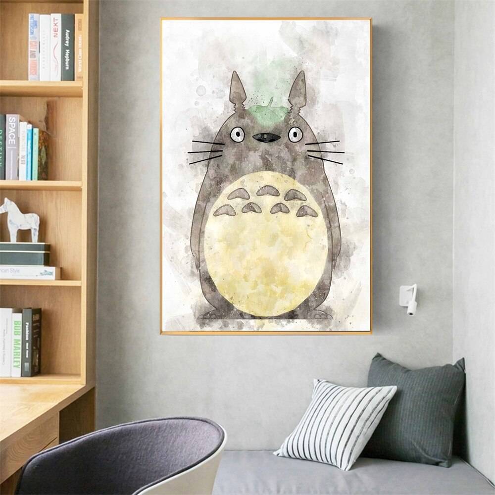 My Neighbour Totoro Anime Art Poster