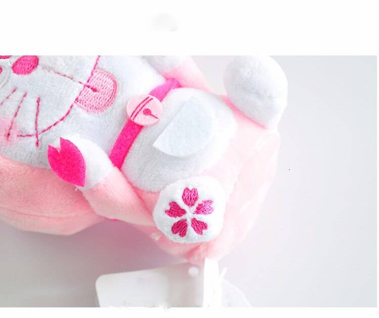 Doraemon Cat Doll Stand By Me Pendant Plush Keychain