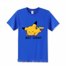 Kawaii-Pikachu-Not-Today-T-Shirt-Men-Cartoon-Pokeb (1)