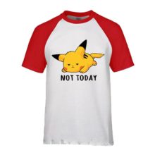 Kawaii-Pikachu-Not-Today-T-Shirt-Men-Cartoon-Pokeb (2)