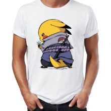 Men-s-T-Shirt-Chidori-Sasuke-Naruto-Pikachu-Pokemo