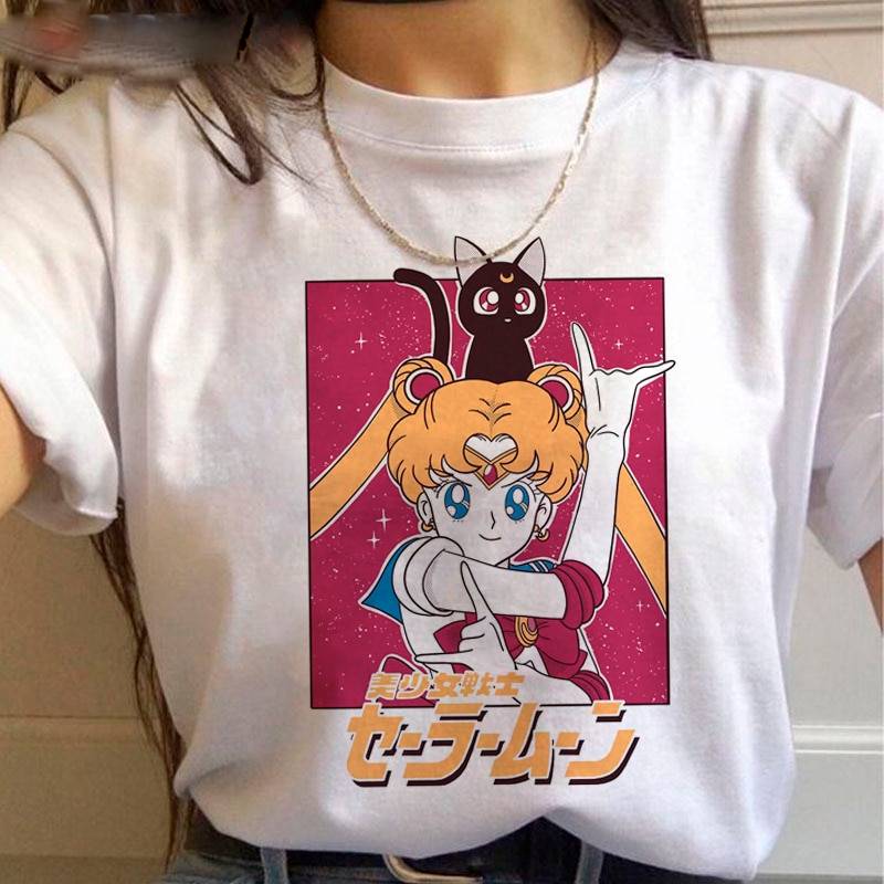 Sailor Moon Harajuku Kawaii Anime T-Shirt