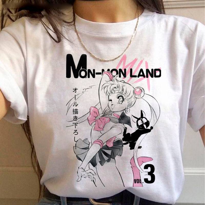 Sailor Moon Harajuku Kawaii Anime T-Shirt