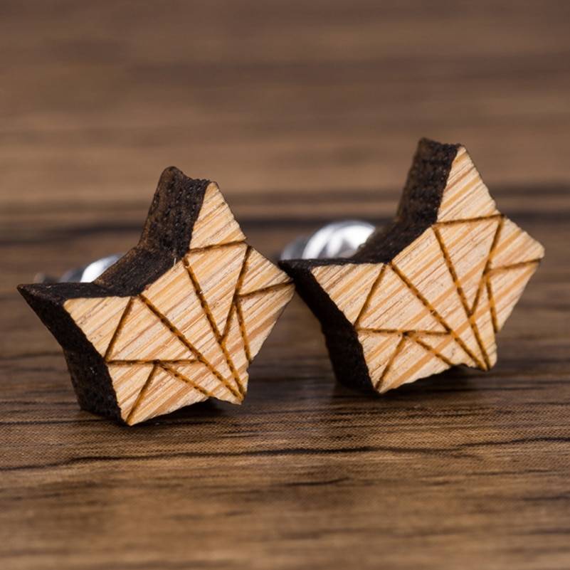 Shuangshuo Little Fox Head Stud For Women