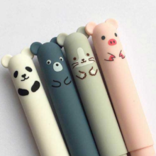 Cartoon Erasable Kawaii Blue Ink Pen