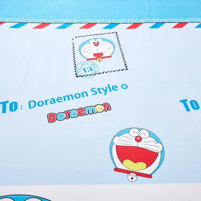 Doraemon Cartoon Character Duvet Cover Bedding Set