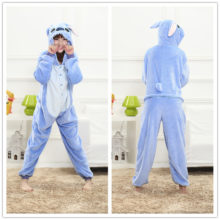 Animal-Stitch-Kigurumi-Unicorn-Onesie-Adult-Teenagers-Women-Pajamas-Funny-Flannel-Warm-Soft-Overall-Onepiece-Night