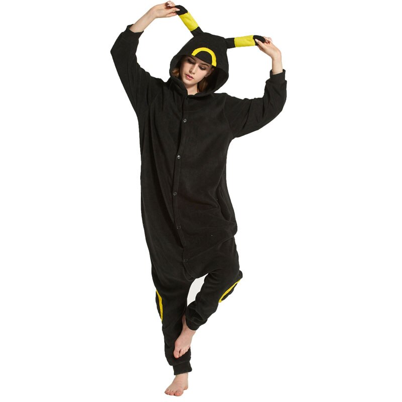 Kigurumi Onesie Cartoon Umbreon Pajamas Sleepwear