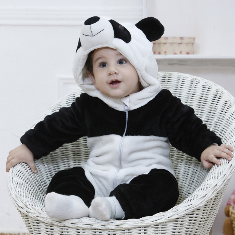 Cartoon Panda Kigurumis Onesie Pajama Jumpsuit Costume - KawaiiMerch.com