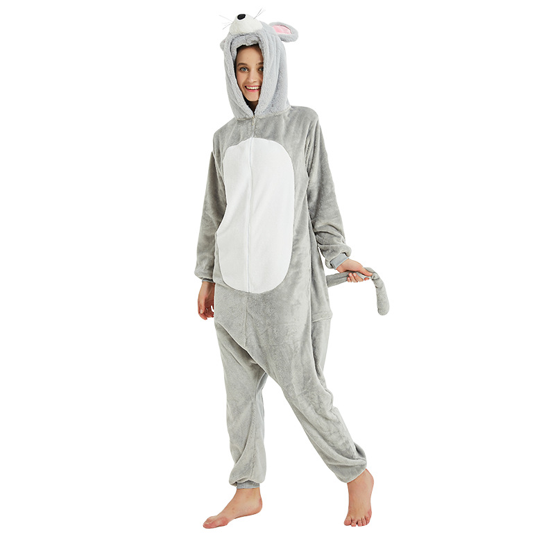 Kigurumi Onesie Mouse Pajama Sleepwear