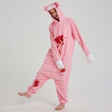Gloomy-Bear-Kigurumis-Cartoon-Anime-Animal-Pajama-Adult-Unisex-Polar-Fleece-Onesie-Halloween-Outfit-Funny-Cool