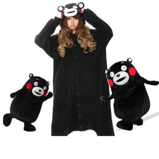 Kigurumi Onesie Pajama Black Bear Cosplay Costume Kigurumi Onesie Pajama Black Bear Cosplay Costume