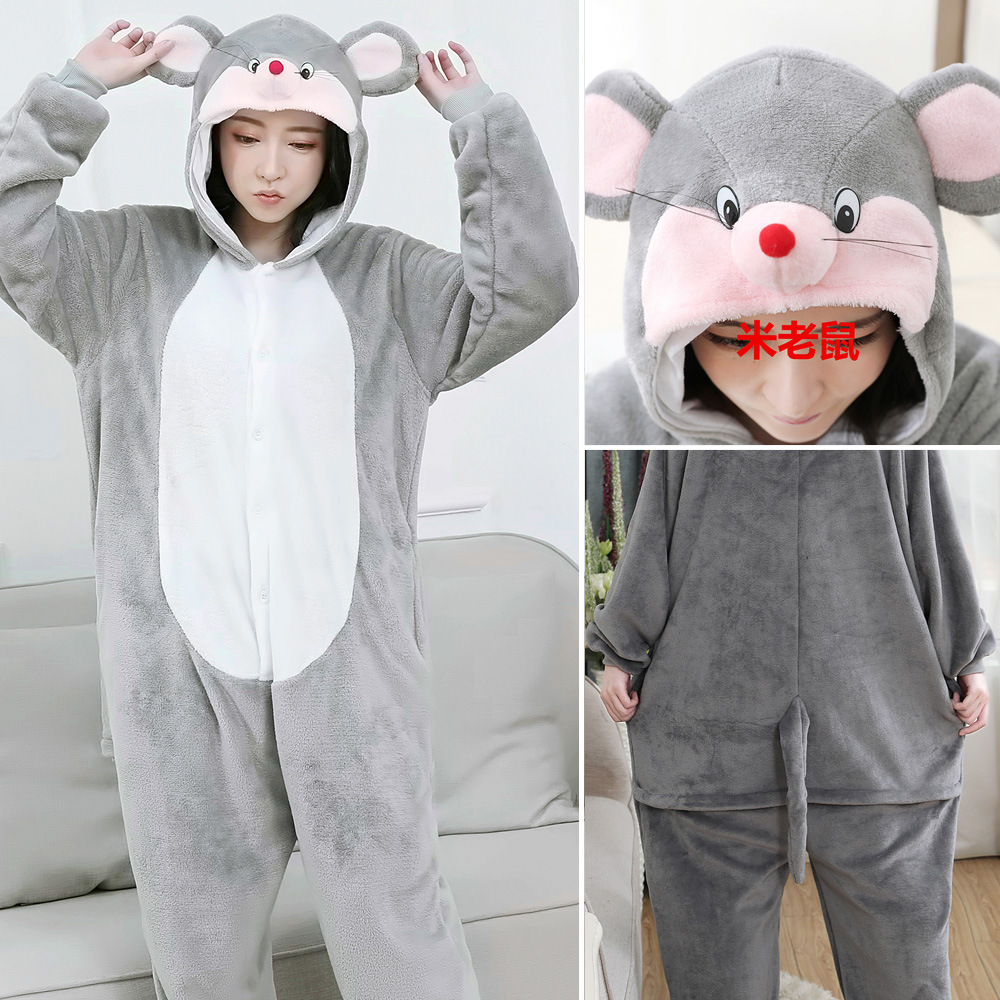 Kigurumi Onesie Cartoon Unicorn And Animal Pajama Hoodie Costume