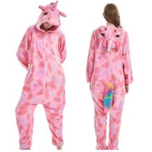 New-Unicorn-Kigurumi-Onesie-Adult-Women-Animal-Pajamas-Suit-Flannel-Warm-Soft-Sleepwear-Onepiece-Winter-Jumpsuit