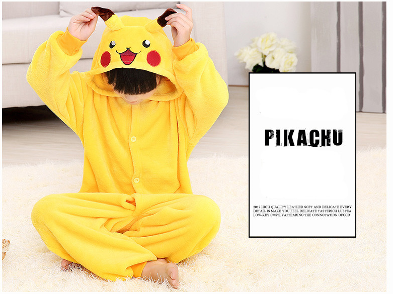 Tiger, Cow, Dinosaur, Pikachu, Totoro Kigurumi Onesies Pajama Costume