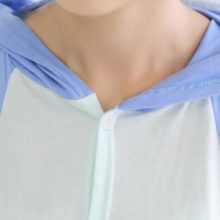 Summer-Short-Sleeve-Kigurumis-Anime-Blue-Stitch-On