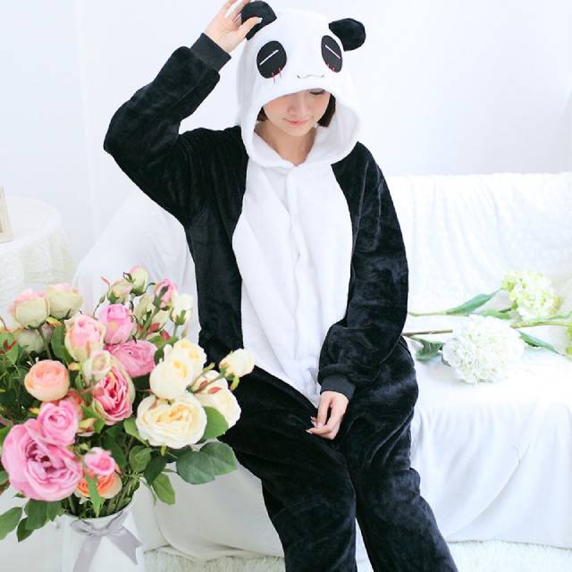 Kigurumi Onesie Pajama Animal Panda Pajamas Costume
