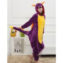 Women-Onesie-Spyro-Dragon-Pajama-Men-Adult-Purple-