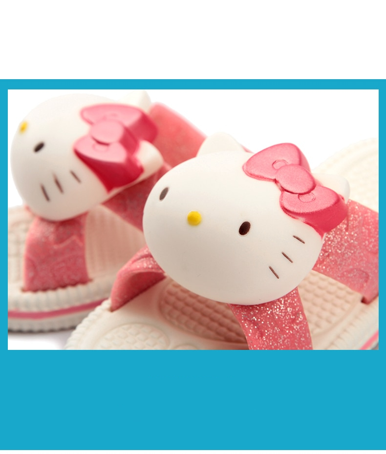Hello Kitten Cute Flip Flops Toe Outdoor Animal Slippers Hello Kitten Cute Flip Flops Toe Outdoor Animal Slippers