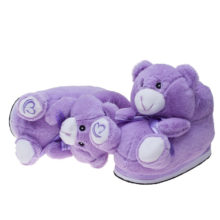 Australia Lavender Bear plush slippers Halloween cute cartoon winter warm shoes new arrival free shipping Australia Lavender Bear plush slippers Halloween cute cartoon winter warm shoes new arrival free shipping