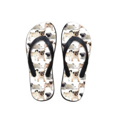 Customized Women Flip Flops Cute Pug Dog Pattern Casual Women’s Flats Flipflops Home Slip-on Rubber Ladies Slippers Woman Shoes Customized Women Flip Flops Cute Pug Dog Pattern Casual Women's Flats Flipflops Home Slip-on Rubber Ladies Slippers Woman Shoes