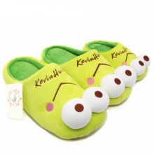XiaoKaiXin Winter Warm Cartoon Indoor Plush Slippers Home Women/Men/Children’s Cute Big-eyed Frog Slippers Rubber Non-slip Shoes XiaoKaiXin Winter Warm Cartoon Indoor Plush Slippers Home Women/Men/Children's Cute Big-eyed Frog Slippers Rubber Non-slip Shoes