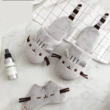 Millffy Cute cozy home indoor warm Cat Street Cat Cartoon Plush Travel Airplane Sleep Eye Mask Slippers Millffy Cute cozy home indoor warm Cat Street Cat Cartoon Plush Travel Airplane Sleep Eye Mask Slippers