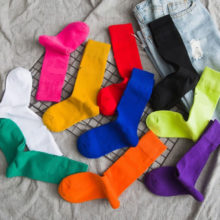 Harajuku Cotton Cute Candy Color Socks Casual Women Short Piles Heap Socks Fashion Solid Color Simple Sox Girl’s Sokken Hosiery Harajuku Cotton Cute Candy Color Socks Casual Women Short Piles Heap Socks Fashion Solid Color Simple Sox Girl's Sokken Hosiery