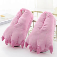 Funny Animal Paw House Slippers Winter Men & Women Slippers Female Monster Claw Children Slippers Cute Plush Home Shoes pantufa Funny Animal Paw House Slippers Winter Men & Women Slippers Female Monster Claw Children Slippers Cute Plush Home Shoes pantufa