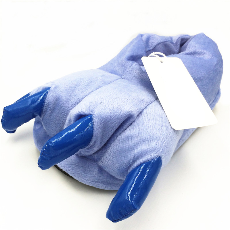 Animal Monster Paw Cute Plush Slippers