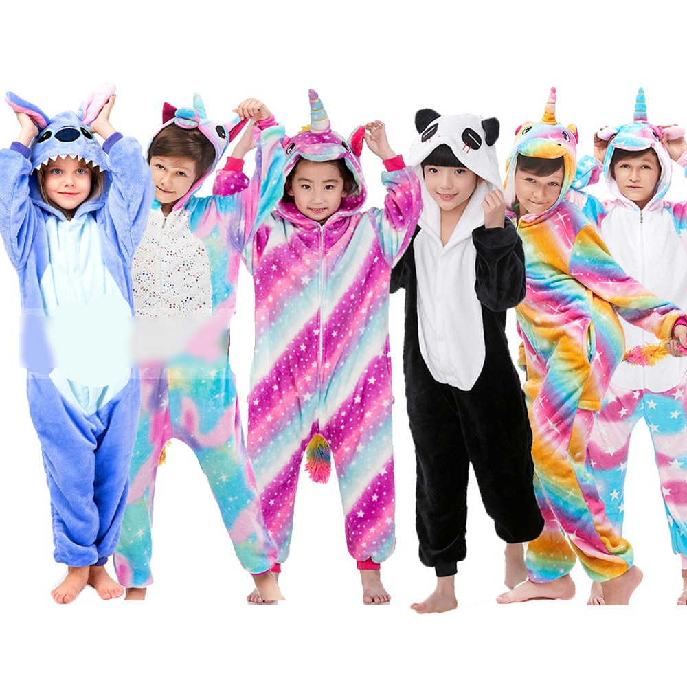 Unicorn Animal Pajama Kigurumi Onesie Sleepwear – Kawaii Store ...