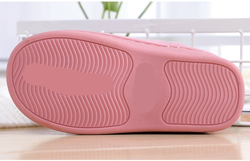 Cartoon Cat Soft Warm Plush Slippers