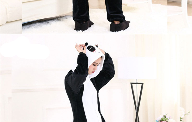 Panda Cartoon Kigurumi Onesie Pajama Jumpsuit