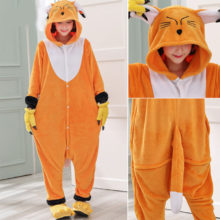 Fox Onesie Animal Kigurumis Flannel Adult Women Girl Orange Cute Pajama Winter Overall Holiday Party Jumpsuit Cartoon Sleep Wear Fox Onesie Animal Kigurumis Flannel Adult Women Girl Orange Cute Pajama Winter Overall Holiday Party Jumpsuit Cartoon Sleep Wear