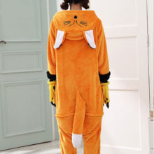Fox Onesie Animal Kigurumis Flannel Adult Women Girl Orange Cute Pajama Winter Overall Holiday Party Jumpsuit Cartoon Sleep Wear Fox Onesie Animal Kigurumis Flannel Adult Women Girl Orange Cute Pajama Winter Overall Holiday Party Jumpsuit Cartoon Sleep Wear