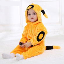 Baby Anime Umbreon Cosplay Costume Little Baby Pajama Onesie Cartoon Animal Kigurumis Child Boy Girl Play Game Fantasias Baby Anime Umbreon Cosplay Costume Little Baby Pajama Onesie Cartoon Animal Kigurumis Child Boy Girl Play Game Fantasias