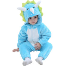 Animal Triceratops Kigurumis Baby Kid Onesie Blue Dinosaur Cosplay Costume Flannel Warm Funny Cute Sleep Jumpsuit Fancy Pajama Animal Triceratops Kigurumis Baby Kid Onesie Blue Dinosaur Cosplay Costume Flannel Warm Funny Cute Sleep Jumpsuit Fancy Pajama