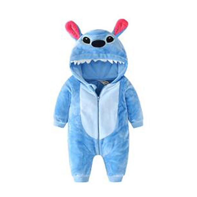 Stitch Kigurumi Onesie Cartoon Cosplay Costume