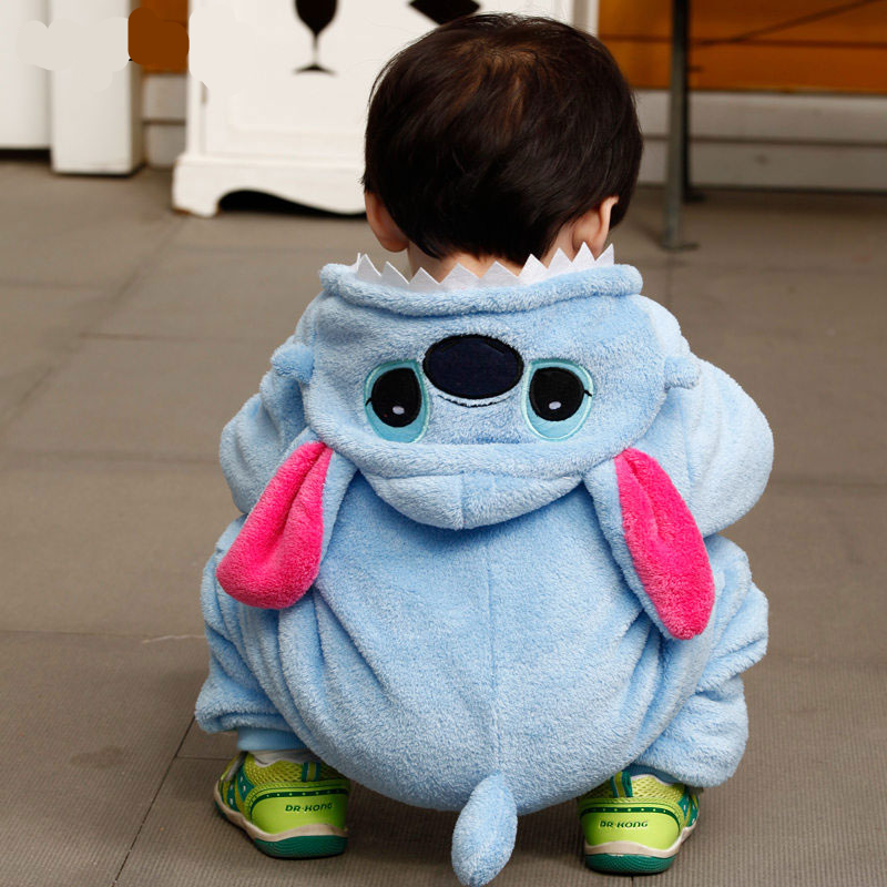 Stitch Kigurumi Onesie Cartoon Cosplay Costume