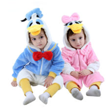 Animal Duck Kigurumis Baby Cosplay Costume Blue Pink Girl Boy Onesie Kawaii Zipper Jumpsuit Fancy Child Pajama Halloween Party Animal Duck Kigurumis Baby Cosplay Costume Blue Pink Girl Boy Onesie Kawaii Zipper Jumpsuit Fancy Child Pajama Halloween Party